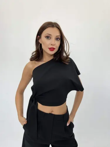 4643 BLOUSE-BLACK - 3