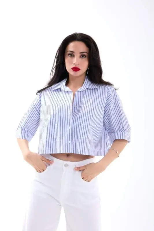 4873 SHIRT-WASHINGTON STRIPED - BÜYÜKBEDENIZ