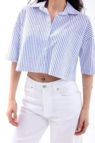 4873 SHIRT-WASHINGTON STRIPED - 5