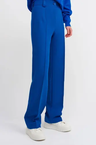 4888 Uzun Pantolon-saks-Saks - 3