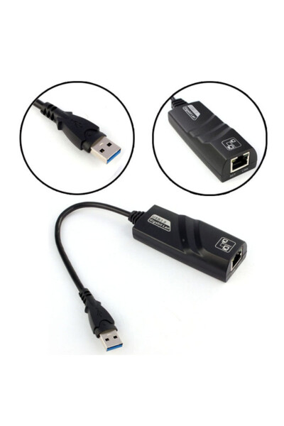 4939 Usb 3.0 Ethernetga Konverter Adapter (Gigabit Yordamida) - 8