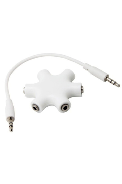 4948 Headphone Splitter 3.5mm Stereo Splitter Thick Tip - ALFAIS