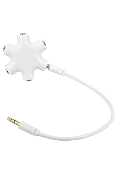 4948 Headphone Splitter 3.5mm Stereo Splitter Thick Tip - ALFAIS (1)