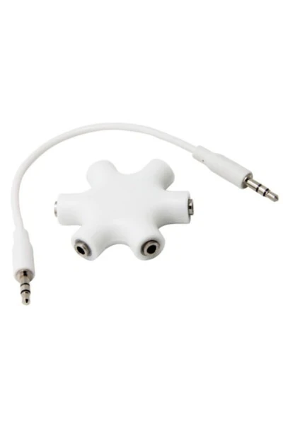 4948 Quloqchin bo'luvchi 3.5 mm stereo ko'paytirgich qalin uchi - Modazone