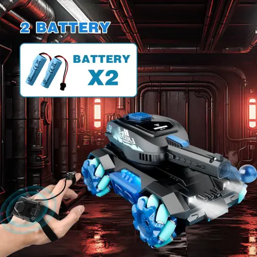 4DRC RC Racing Car, 2.4Ghz High Speed Remote Control Car, 4WD Toy Cars Buggy for Boys & Gift for Kids Blue - 6