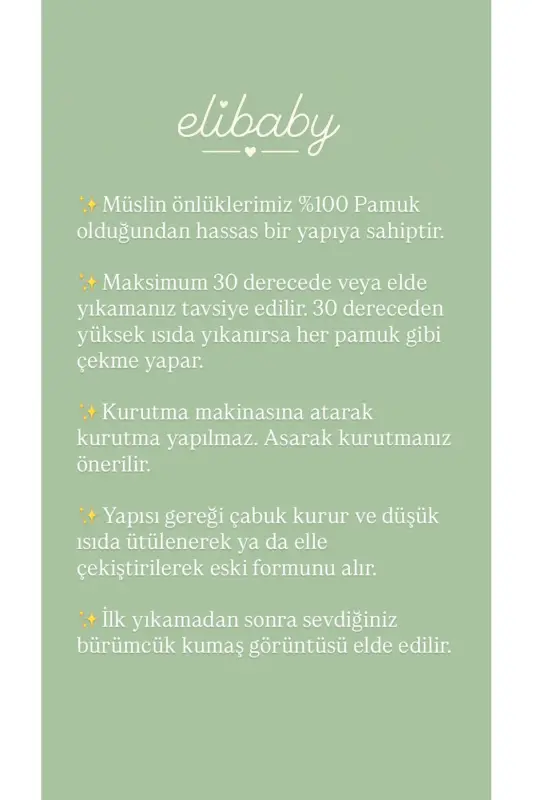 4'lü %100 Organik Pamuk 8 Katlı Multi Müslin Çiçek Erkek Bebek Salya, Mama Önlüğü ,Yakalık(MODEL 1) - 8