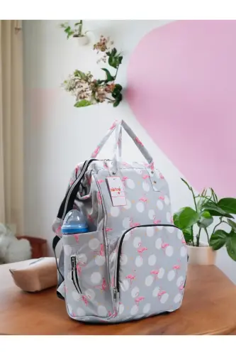 4’lü Büyük Doğum Seti (HASTANE ÇIKIŞI, BEBEK BAKIM SIRT VE OMUZ ÇANTASI, KUNDAK)-SİYAH - 3