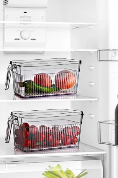 4'lü Kulplu Süzgeçli Dolap içi Düzenleyici Organizer - 3