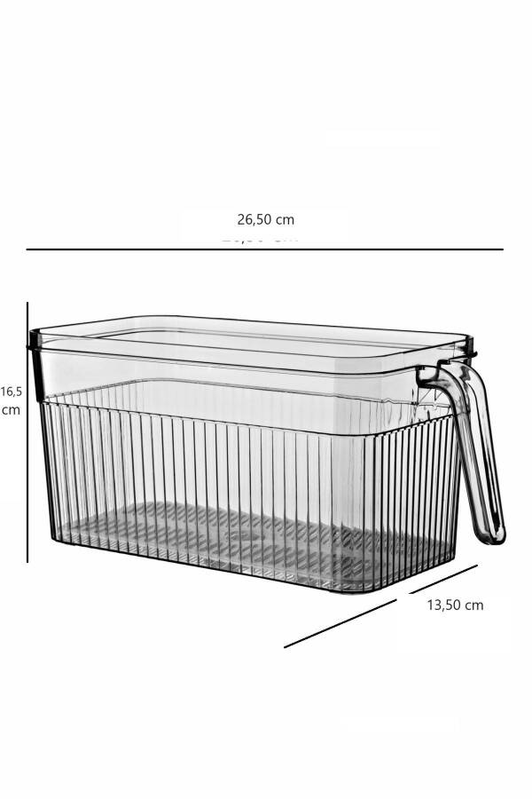 4'lü Kulplu Süzgeçli Dolap içi Düzenleyici Organizer - 4