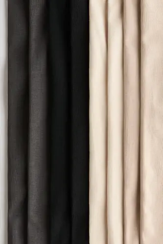 4'lü Pamuklu Jarse Tayt-Bej/Açık bej/Koyu gri/Siyah - H&M (1)