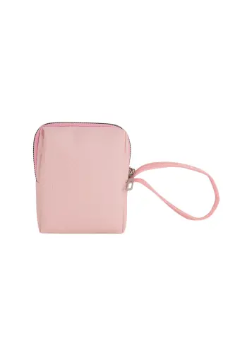 4’lü Set Makyaj ve Kozmetik Seyahat Çantası - Su Geçirmez Düzenleyici Valiz İçi Organizer-Pudra Pembe - 7