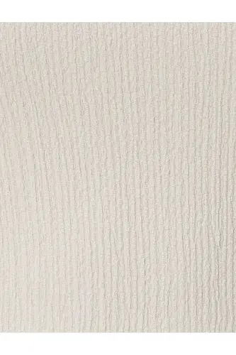 4sal80002ık 057 Bej Genç Kız Jersey Elbise-Ekru - 6