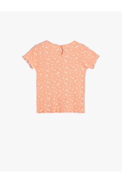 4SMG10029AK Koton Baby Girl T-shirt PINK PATTERNED - 2