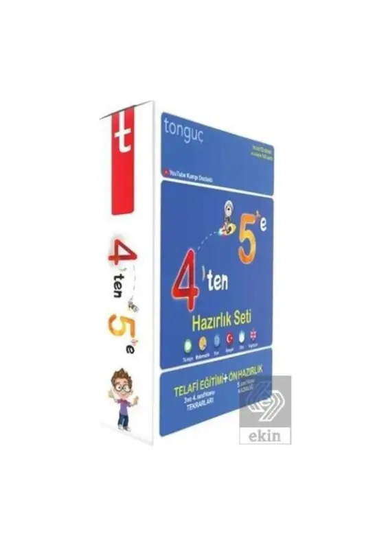 4'тен 5'ке Дайындық Сеті / Kolektif / Tonguç Akademi / 8684278661044 - 3