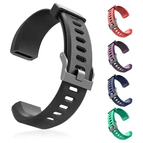 5 Pcs Fitness Tracker Id115plus Hr Replacement Band - Wrist Band Fitness Watch Bands Replacement - Bands Smart Watch Bands Replacement Wristband - 5