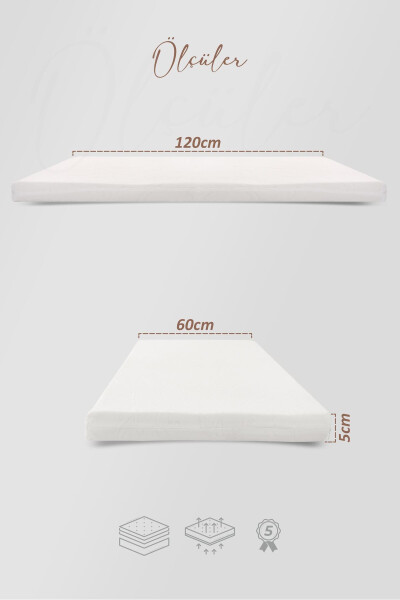 5 Cm Visco Mattress, Baby & Child Crib Mattress, Park Bed, Co-sleeper & Baby Beds Lux - UMAYBEBEK (1)