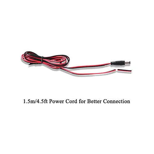 5-дюймовый TFT LCD цветной автомобильный монитор заднего вида для парковки заднего вида камеры заднего вида с 2 опциональными кронштейнами, только монитор (5 дюймов) - 14