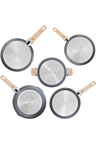 5 dona idish to'plamiga 2 ta yog'och qoshiq Natural G26693-82 - TEFAL (1)