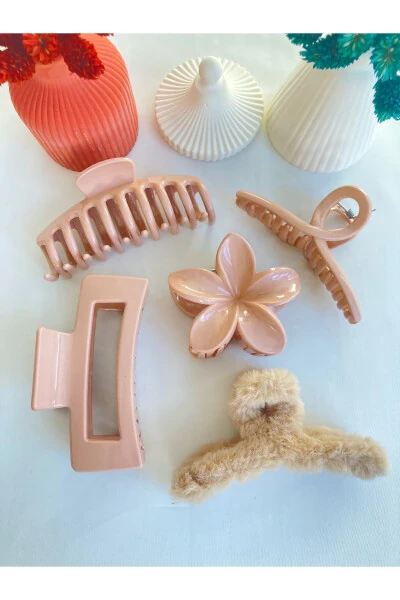 5 dona Lotos-kamon-to'rtburchak-плюш-tirnoq Tupuz To'qish To'plam - PREGIO