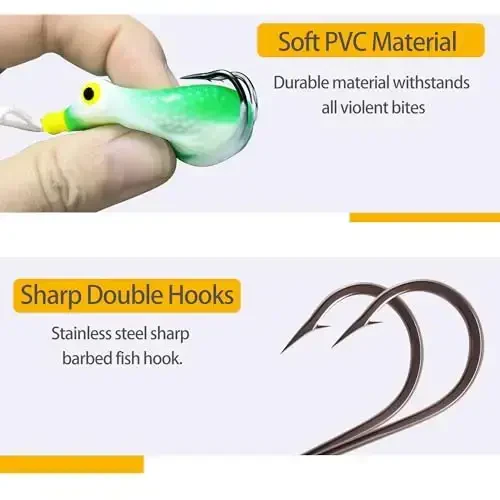 5 dona Topwater Frog Lures to'plami O'lja qutisi bilan, Frog Lure Ray Frog Topwater Baliq ovlash Crankbait Lures, Bass Snakehead uchun Frog sun'iy yumshoq o'ljasi, Begona o'tlar bo'lmagan Chuchuk suvli yumshoq simulyatsiya qilingan Frog o'ljasi - 5