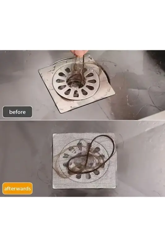 5 Drain Catcher Debris Blocker Self-Adhesive Drain Cover 5 Pcs Bhl - 2