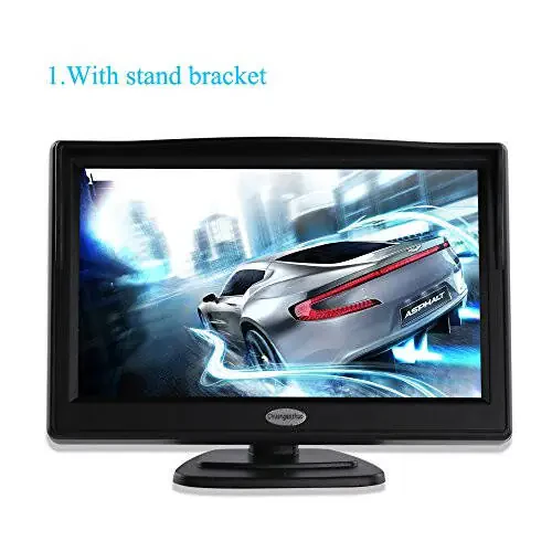 5 dyuymli TFT LCD Avtomobil Rangli Orqa Ko'rinish Monitor Ekrani Avtoturargoh Orqa Ko'rinish Orqa Ko'rinish Kamerasi Uchun 2 Ta'minlangan Qavs bilan, Faqatgina Monitor (5 dyuym) - 10
