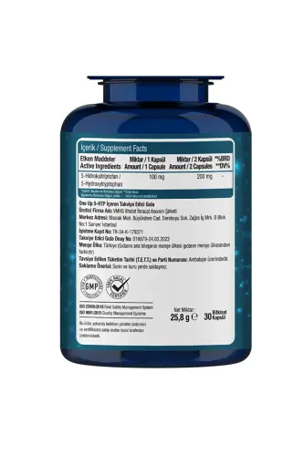 5-HTP 100 Mg 30 Kapsula - 3