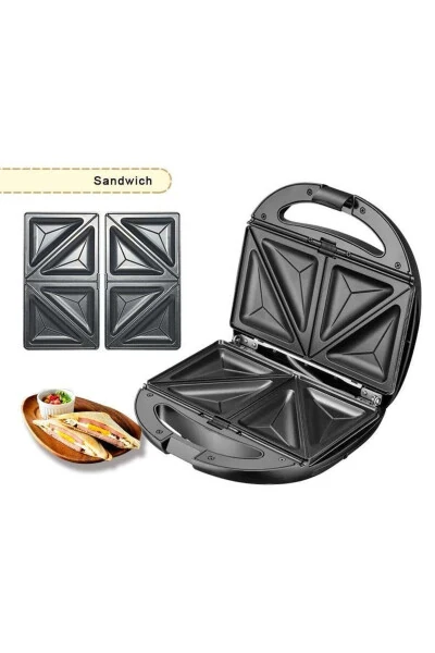 5-in-1 Donut - Waffle - Toaster Maker - 4