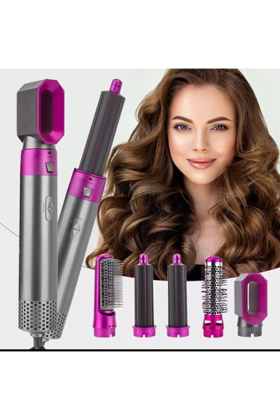 5 in 1 Professional Hair Styling Brush Comb Dryer 1000 Watt - 11