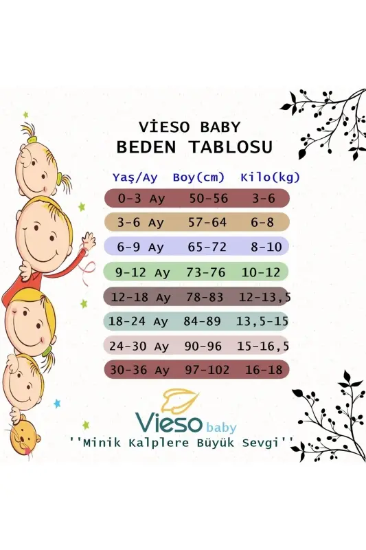 5 Li Kız Bebek Uzun Kollu Bebek Çıtçıtlı Body Zıbın Atlet - Beyazrenkli - 7