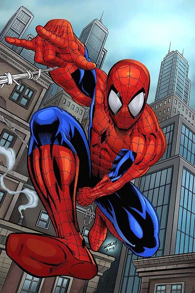 5 Mm Ince Keçe Kaymaz Tabanlı Dekoratif Bebek Çocuk Odası Halısı Örümcek Adam Ve Spiderman - 6