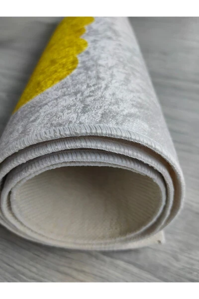 5 Mm Ince Keçe Kaymaz Tabanlı Dekoratif Bebek Çocuk Odası Halısı Örümcek Adam Ve Spiderman - 10