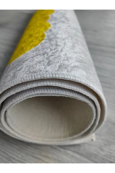 5 Mm Ince Keçe Kaymaz Tabanlı Dekoratif Bebek Çocuk Odası Halısı Örümcek Adam Ve Spiderman - 5