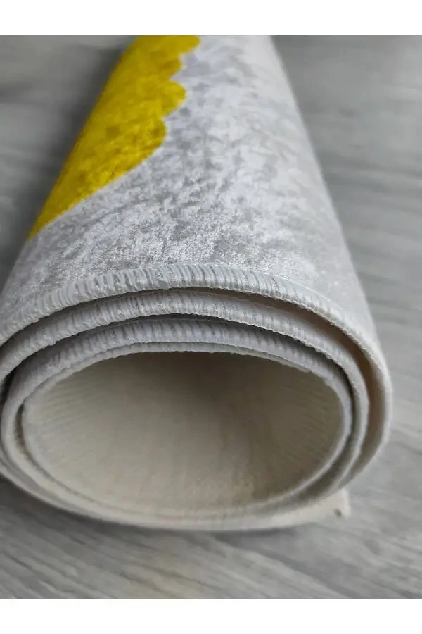 5 Mm Ince Keçe Kaymaz Tabanlı Dekoratif Bebek Çocuk Odası Halısı Örümcek Adam Ve Spiderman - 5