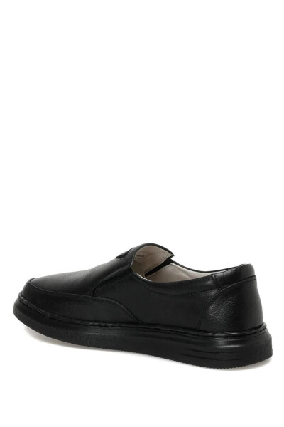 5 Nuqta 104260.m 3fx Qora Erkak Charm Qulay Oyoq Kiyimi - 3