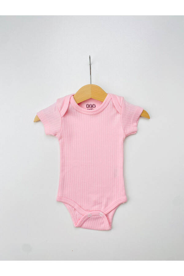 5-pack 100% Cotton Short Sleeve Baby Bodysuit - 8