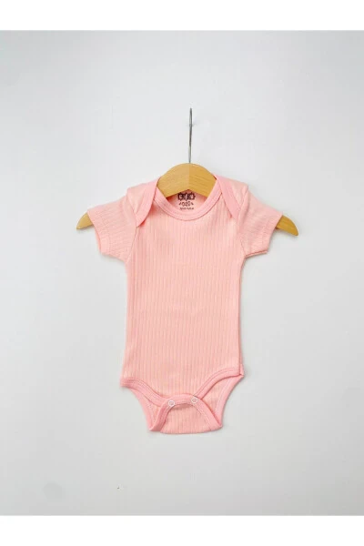 5-pack 100% Cotton Short Sleeve Baby Bodysuit - 5