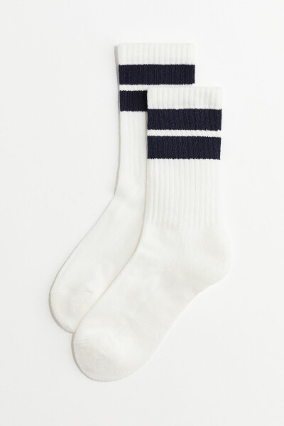 5-pack ribbed socks - 2