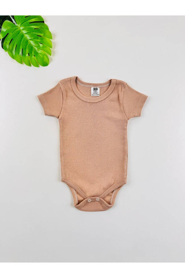 5-Piece Flexible Lace-up Short Sleeve Bodysuit - 7