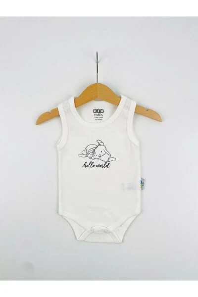 5-Piece Hello World Unisex Baby Bodysuit Set - EFU BABY (1)