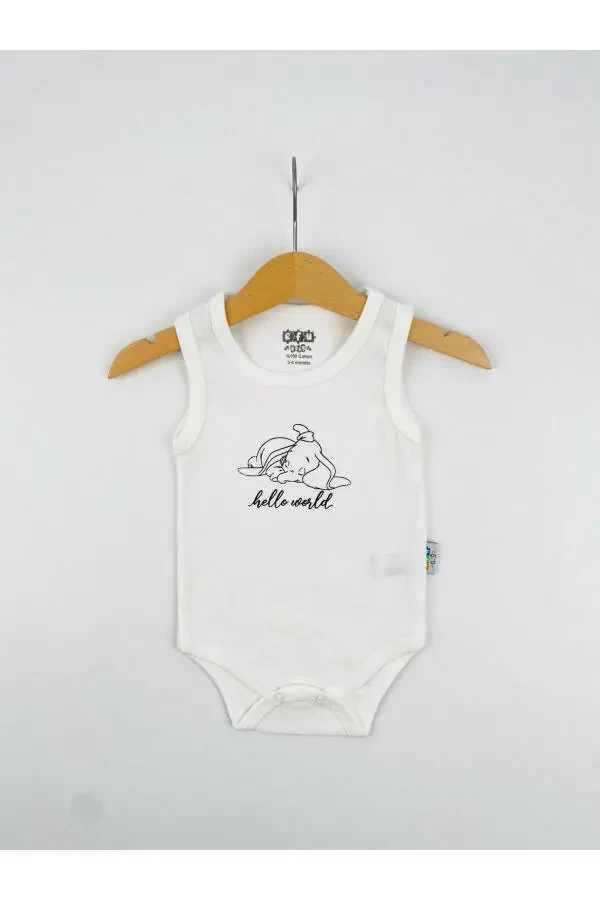 5-Piece Hello World Unisex Baby Bodysuit Set - 2