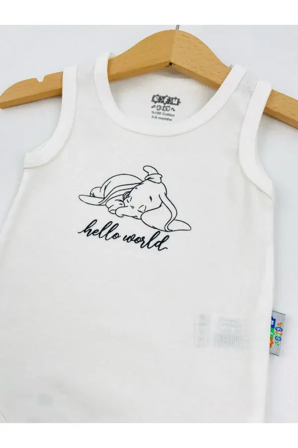 5-Piece Hello World Unisex Baby Bodysuit Set - 7