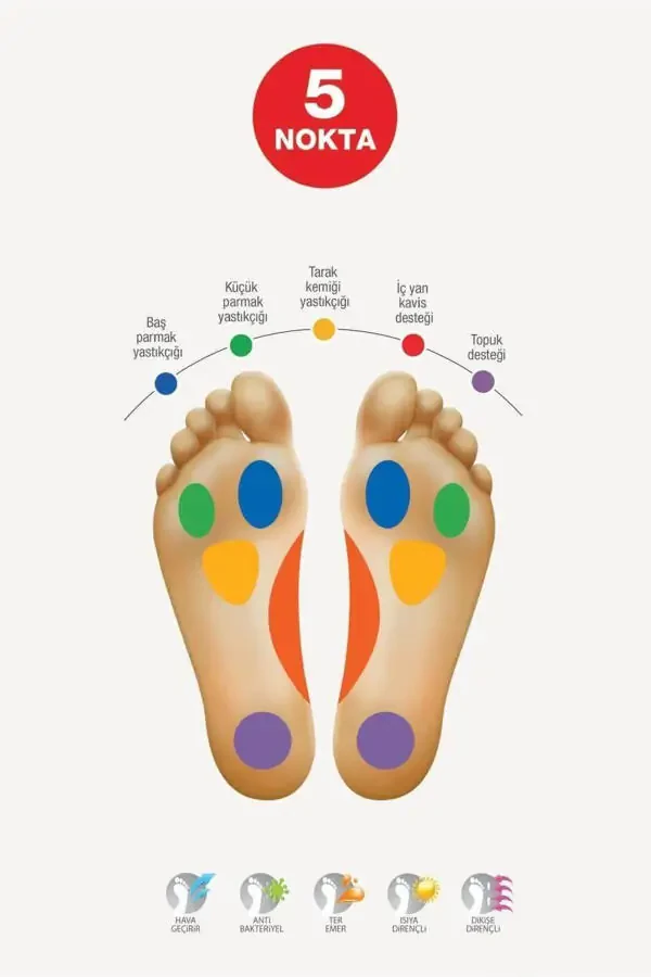 5 Point 104260.m 3fx Black Men's Leather Casual Shoe - 5