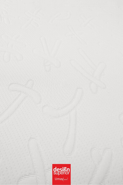 5 см Виско матрас, чақалоқ ва болалар кроватчаси, паркли кроват, она ёнидаги кроватча ва чақалоқ кроватлари Люкс - 4