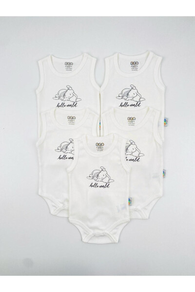 5 ta Hello World Unisex Chaqaloq Atlet Body - EFU BABY