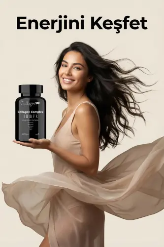 5 Tip Kolajen Complex Tip 1,2,3,5 Ve Tip 10 Biotin, Çinko, Selenyum, Vitamin C & Açai, 90 Tablet - 4