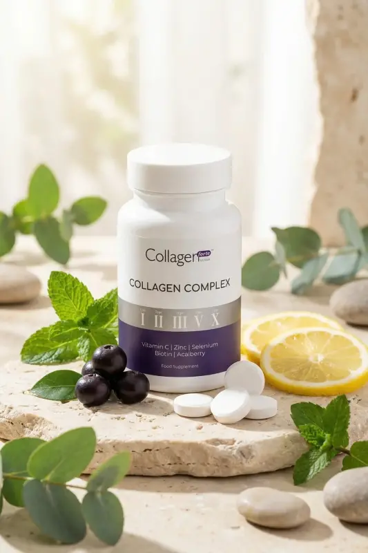 5 Tip Kollagen Kompleks Tip 1,2,3,5 Va Tip 10 Biotin - 4