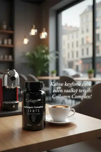 5 Turdagi Kollagen Kompleksi, 1,2,3-tur, 5-tur va 10-tur, Biotin, C vitamini, Sink & Selen 90 Tablet - 8