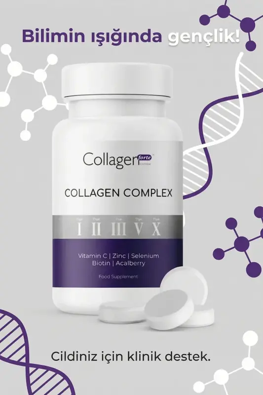 5 Type Collagen Complex Type 1,2,3,5 And Type 10 Biotin - 5
