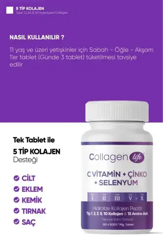 5 Type Collagen (Type 1, Type 2, Type 3, Type 5, Type 10) Duo Pack - 5